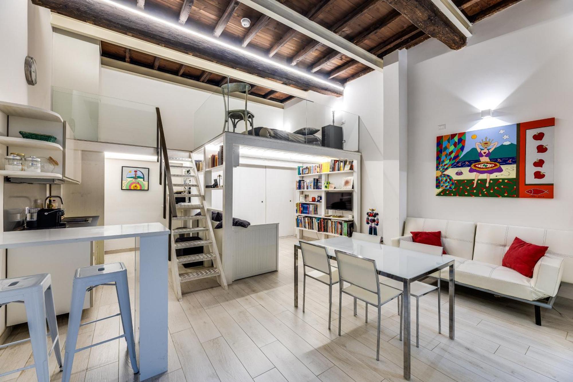 شقة Rome Historic Center Cozy Loft المظهر الخارجي الصورة
